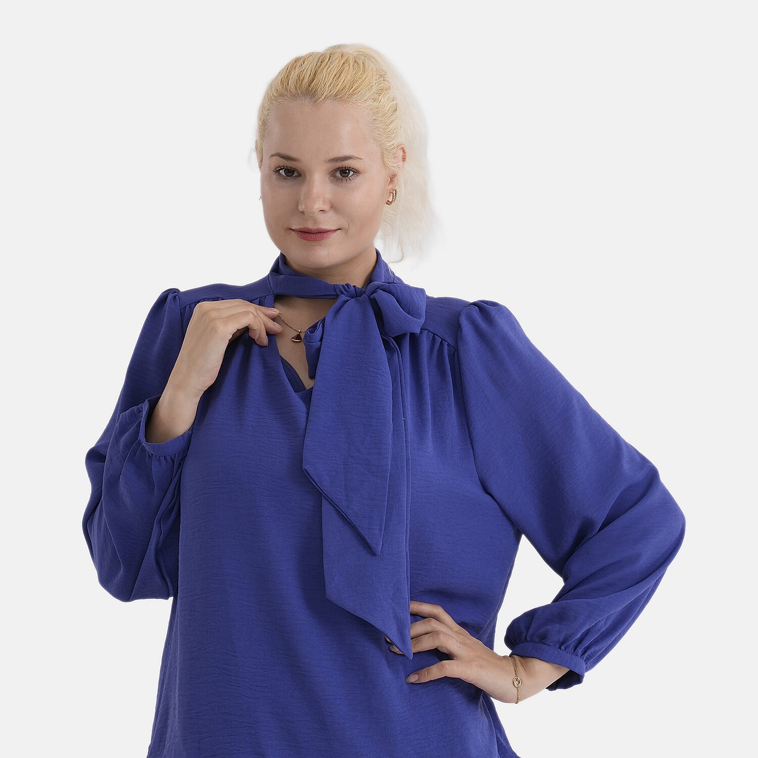 & Maisi Solid Blouse 