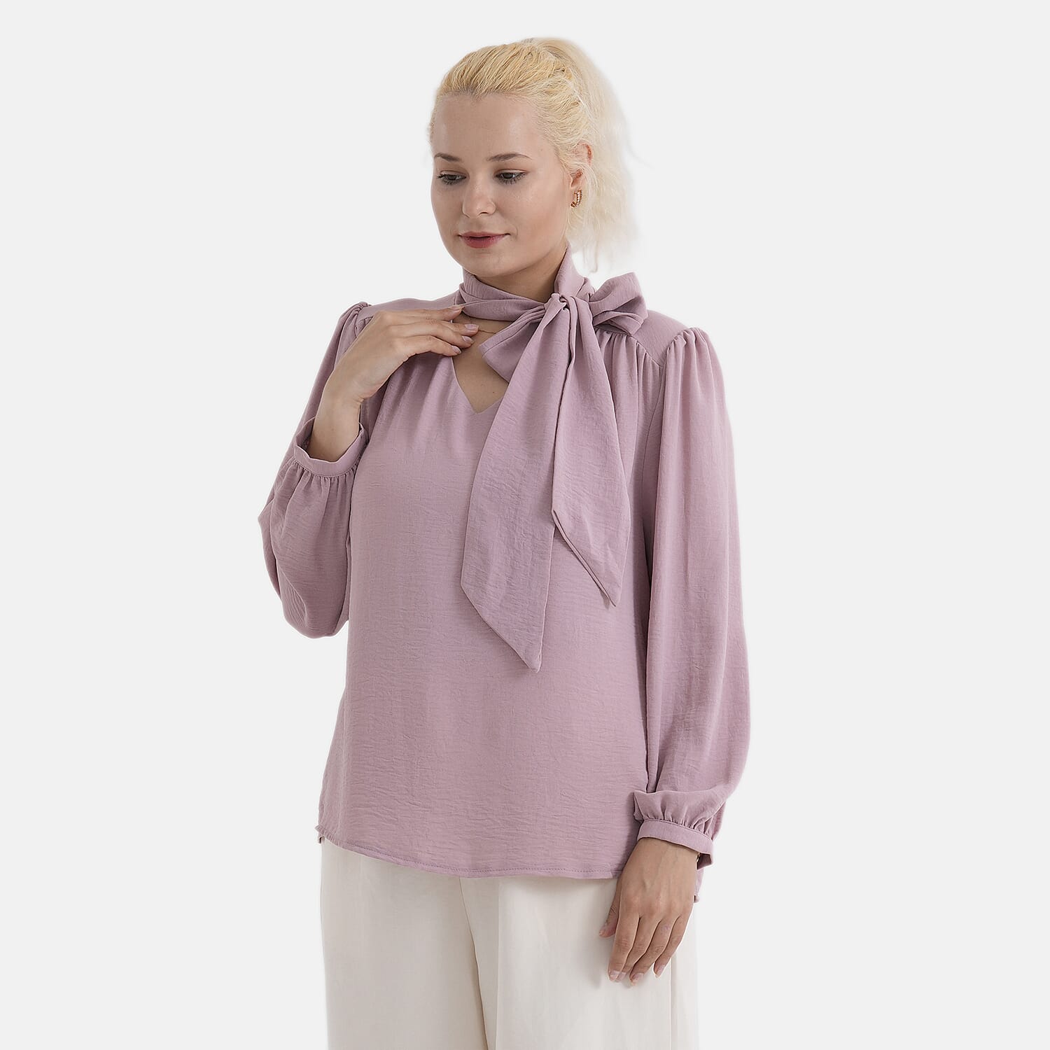 & Maisi Solid Blouse 