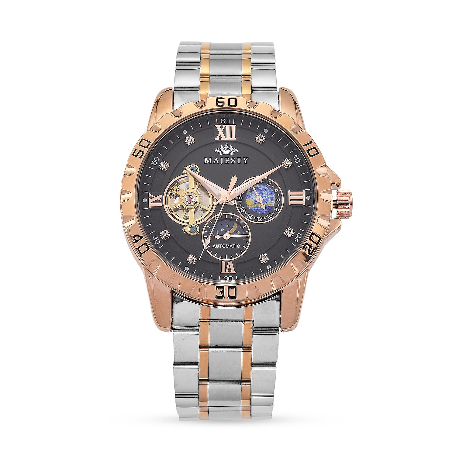 White-Crystal-Watch-Pure-White-Stainless-Steel-0-010-Ct