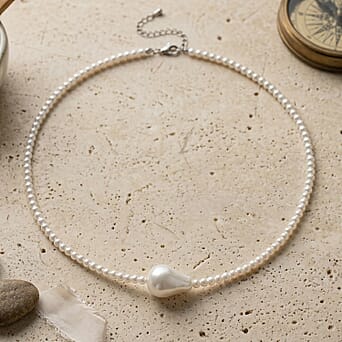 https://tjcuk.sirv.com/Products/84/3/8433706/White-Shell-Pearl-Beads-Necklace-Size-18-2-Ext-in-Silver-Tone_8433706_2.jpg?w=342&h=342
