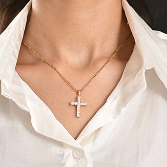 https://tjcuk.sirv.com/Products/84/3/8433743/Royal-Bali-Collection-D-Joy-Moissanite-Cross-Pendant-in-Yellow-Gold-Pl_8433743_1.jpg?w=342&h=342