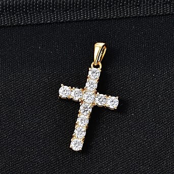 https://tjcuk.sirv.com/Products/84/3/8433743/Royal-Bali-Collection-D-Joy-Moissanite-Cross-Pendant-in-Yellow-Gold-Pl_8433743_2.jpg?w=342&h=342