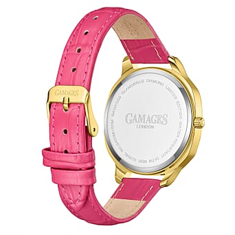 https://tjcuk.sirv.com/Products/84/3/8433941/Gamages-Of-London-Swiss-Quartz-Ladies-Watch-in-Stainless-Steel-Pink_8433941_3.jpg?w=342&h=342