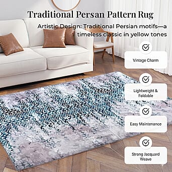 https://tjcuk.sirv.com/Products/84/3/8434161/LIVMORE-Patterned-Rug-and-Door-Mat-Size-120x1-cm-Blue-Brown_8434161_2.jpg?w=342&h=342