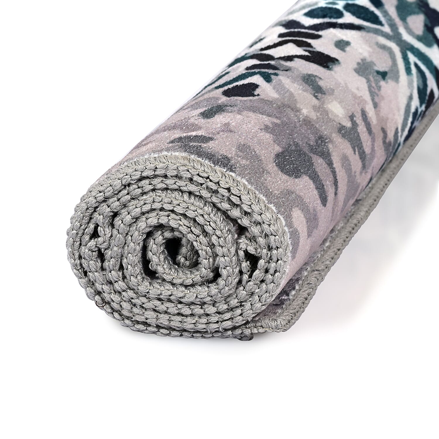 LIVMORE Vibrant Abstract Pattern Rug (Size 120x180 cm) - Blue