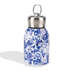 Livmore - Insulated Bottle Made Of 316L Stainless Steel With Double Wall And Koi And Lotus Design - For Hot And Cold Drinks - 260mL