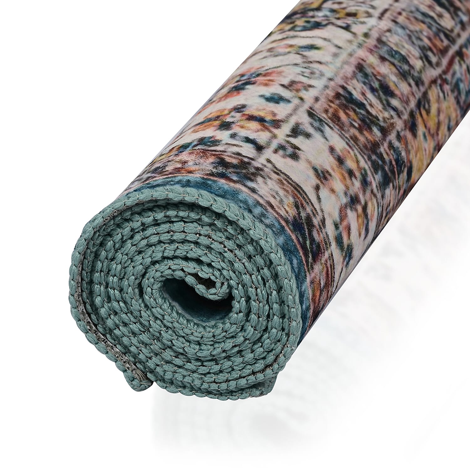 LIVMORE Traditional Medallion Pattern (Size 120x180 cm) - Multi Colour