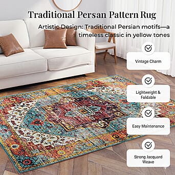 https://tjcuk.sirv.com/Products/84/3/8434267/LIVMORE-Patterned-Rug-and-Door-Mat-Size-120x1-cm-Red-Brown_8434267_2.jpg?w=342&h=342