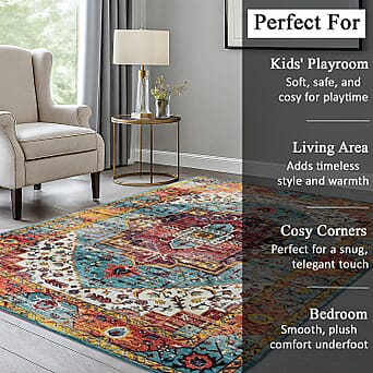 https://tjcuk.sirv.com/Products/84/3/8434267/LIVMORE-Patterned-Rug-and-Door-Mat-Size-120x1-cm-Red-Brown_8434267_3.jpg?w=342&h=342