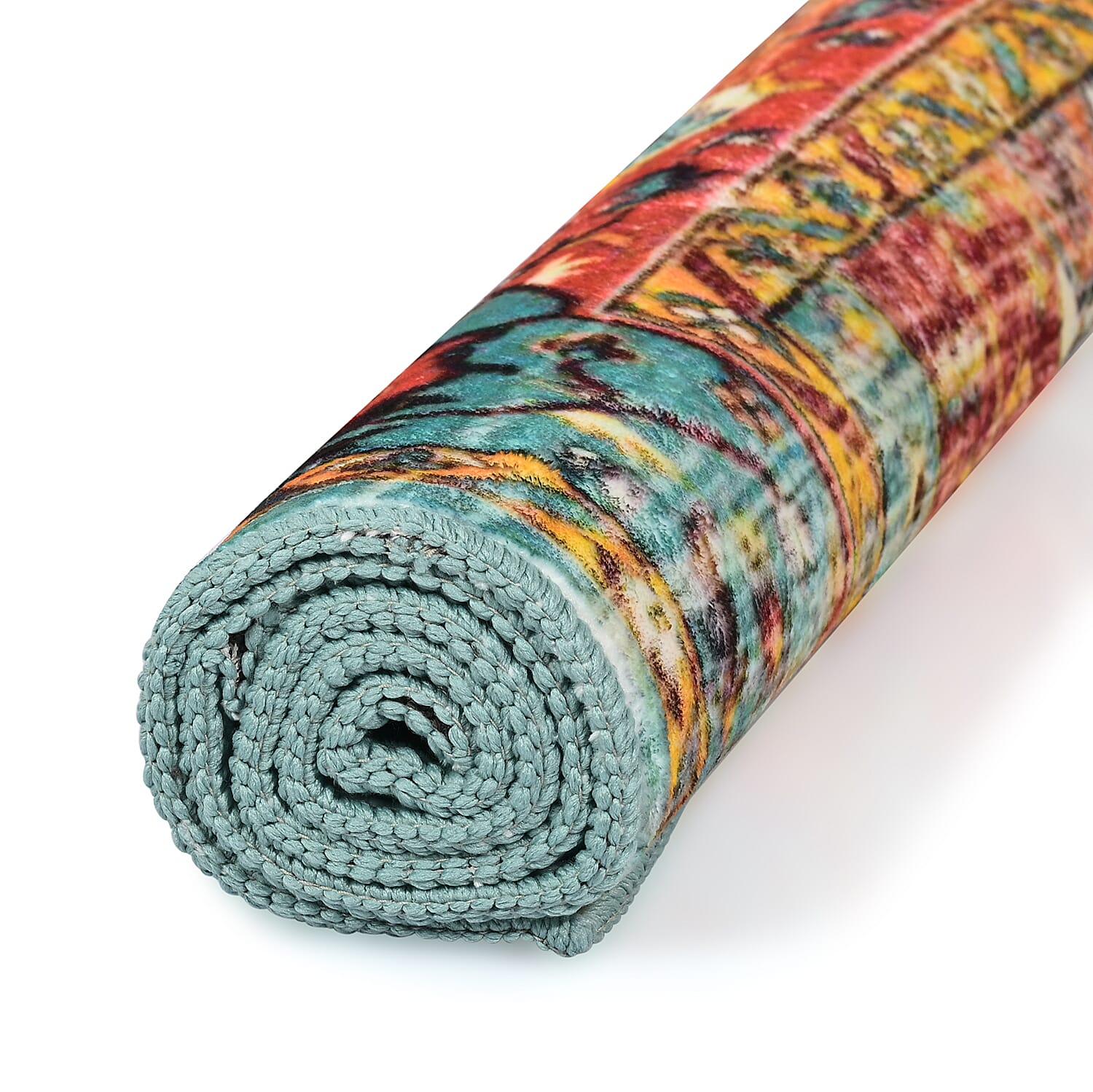 LIVMORE Traditional Medallion Pattern (Size 120x180 cm) - Red