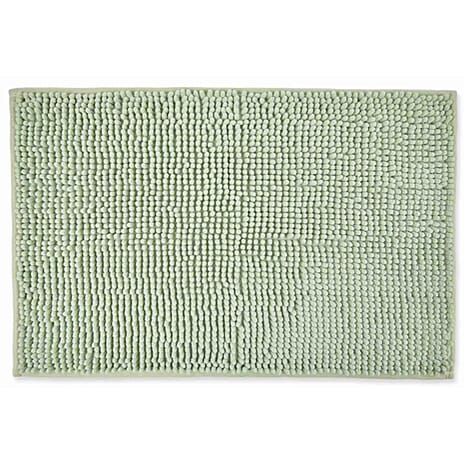 Ultra-Absorbent Noodle Bathmat (60 x 40 cm) - Green