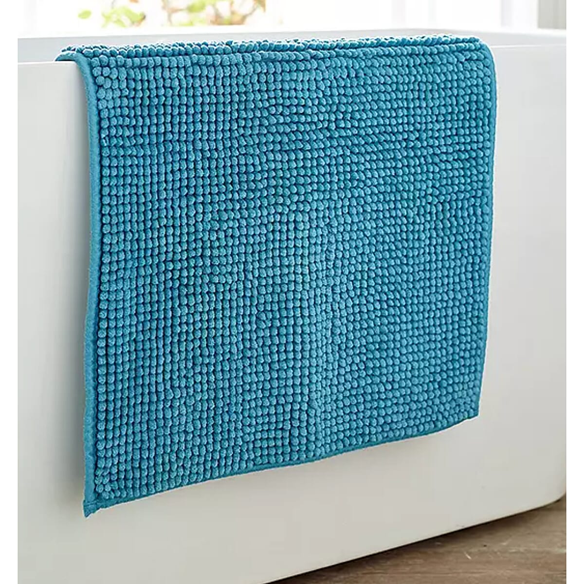 Ultra-Absorbent Noodle Bathmat (60 x 40 cm) - Blue