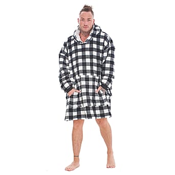 https://tjcuk.sirv.com/Products/84/3/8434600/Adults-Buffalo-Check-Fully-Sherpa-Lined-Oversized-Flannel-Fleece-Hoodi_8434600_1.jpg?w=342&h=342