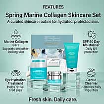 Limited Edition Spring Edit Marine Collagen Box (Incl Anti-ageing Day Moisturiser SPF 50 Duo, Instant Eye Hydration Treatment, Wash Away Cleanser)