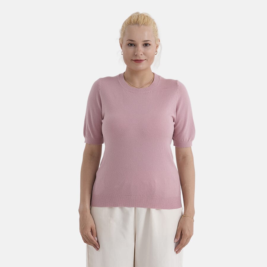 & Maisi Solid Top (Size - S-M) - Pink