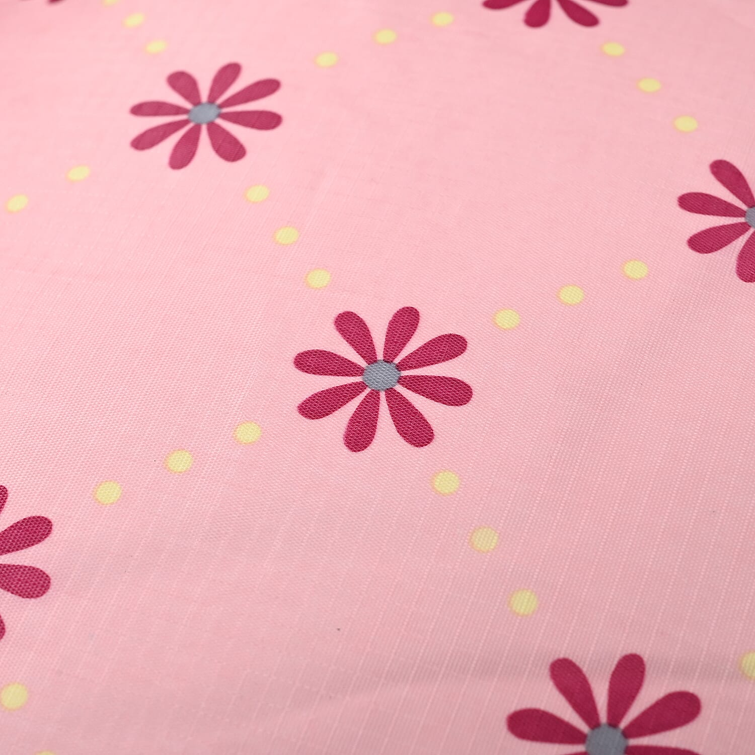 LIVMORE Set of 3 Polka Dot Pattern Storage Bags - Pink