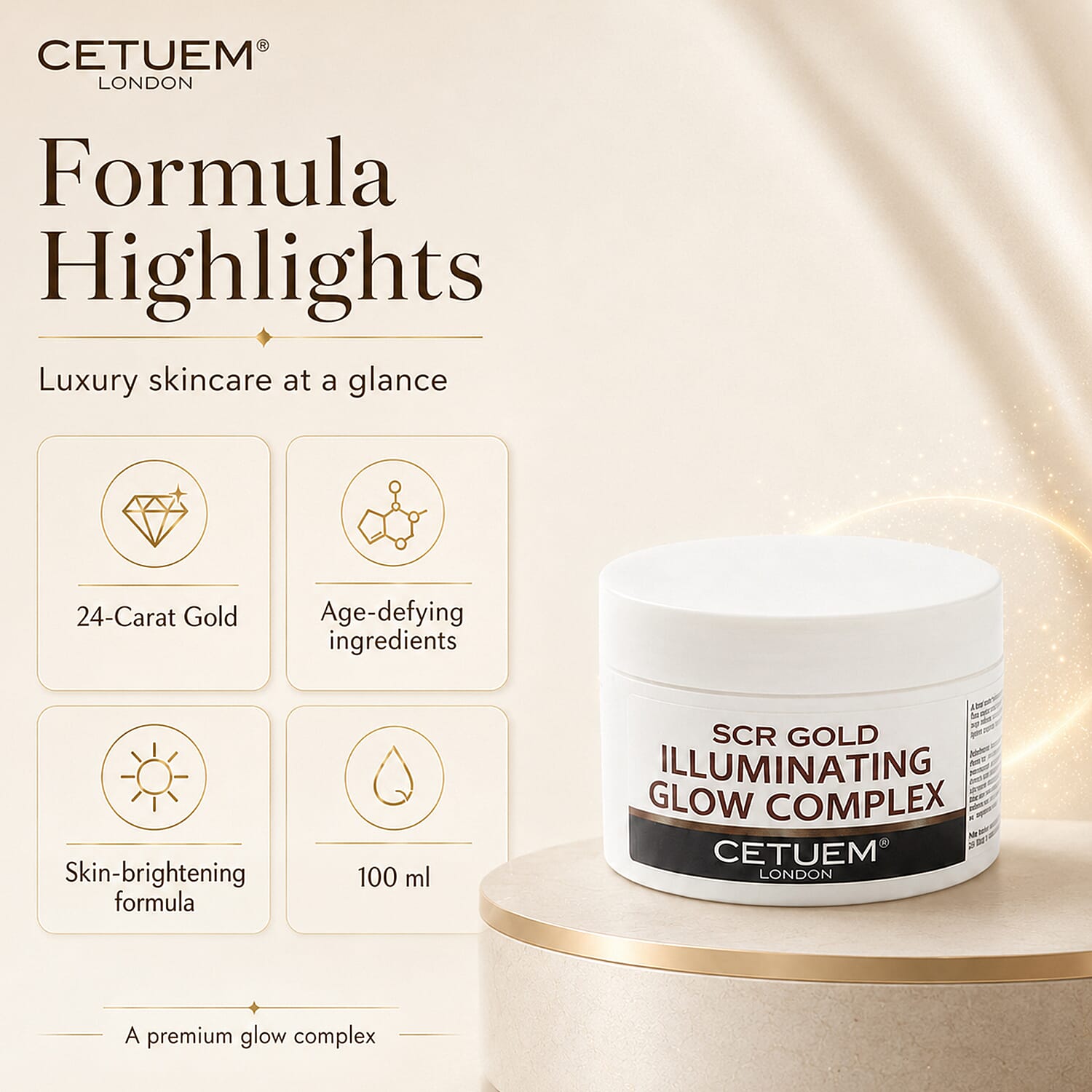 Cetuem Illuminating Glow Complex - 100 ml
