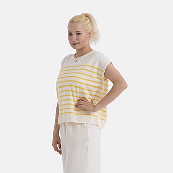 https://tjcuk.sirv.com/Products/84/3/8436595/Maisi-Striped-Top-Size-XL-Yellow_8436595_3.jpg?w=342&h=342