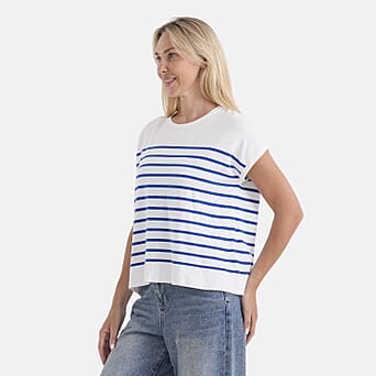 https://tjcuk.sirv.com/Products/84/3/8436825/Maisi-Striped-Top-Size-Medium-Blue_8436825_3.jpg?w=342&h=342