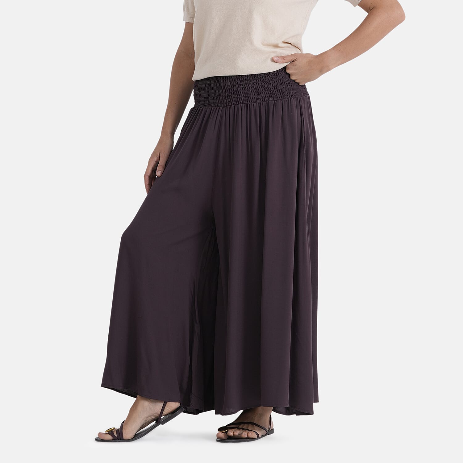 La Marey Patterned Jean and Pant-Trouser (Size - One Size) - Brown