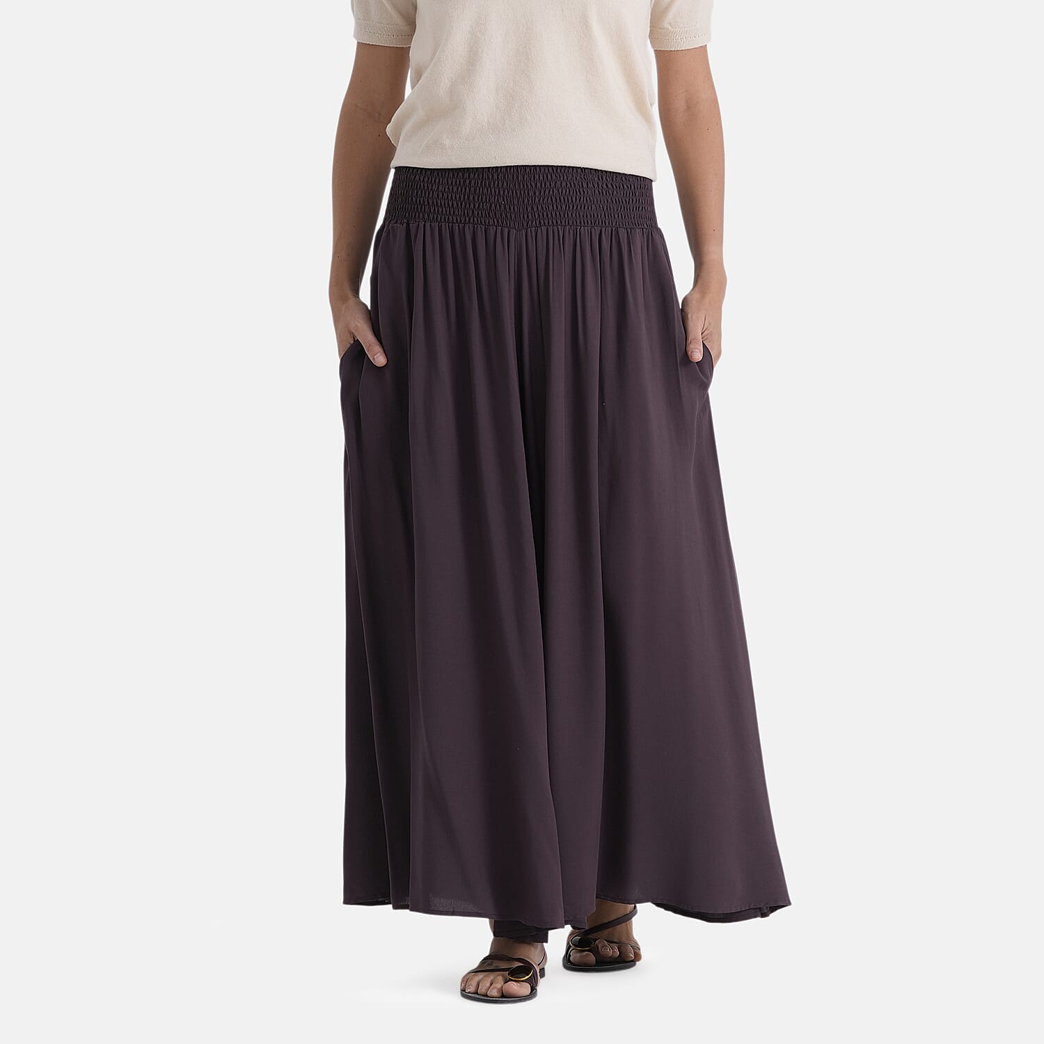 La Marey Patterned Jean and Pant-Trouser (Size - One Size) - Brown