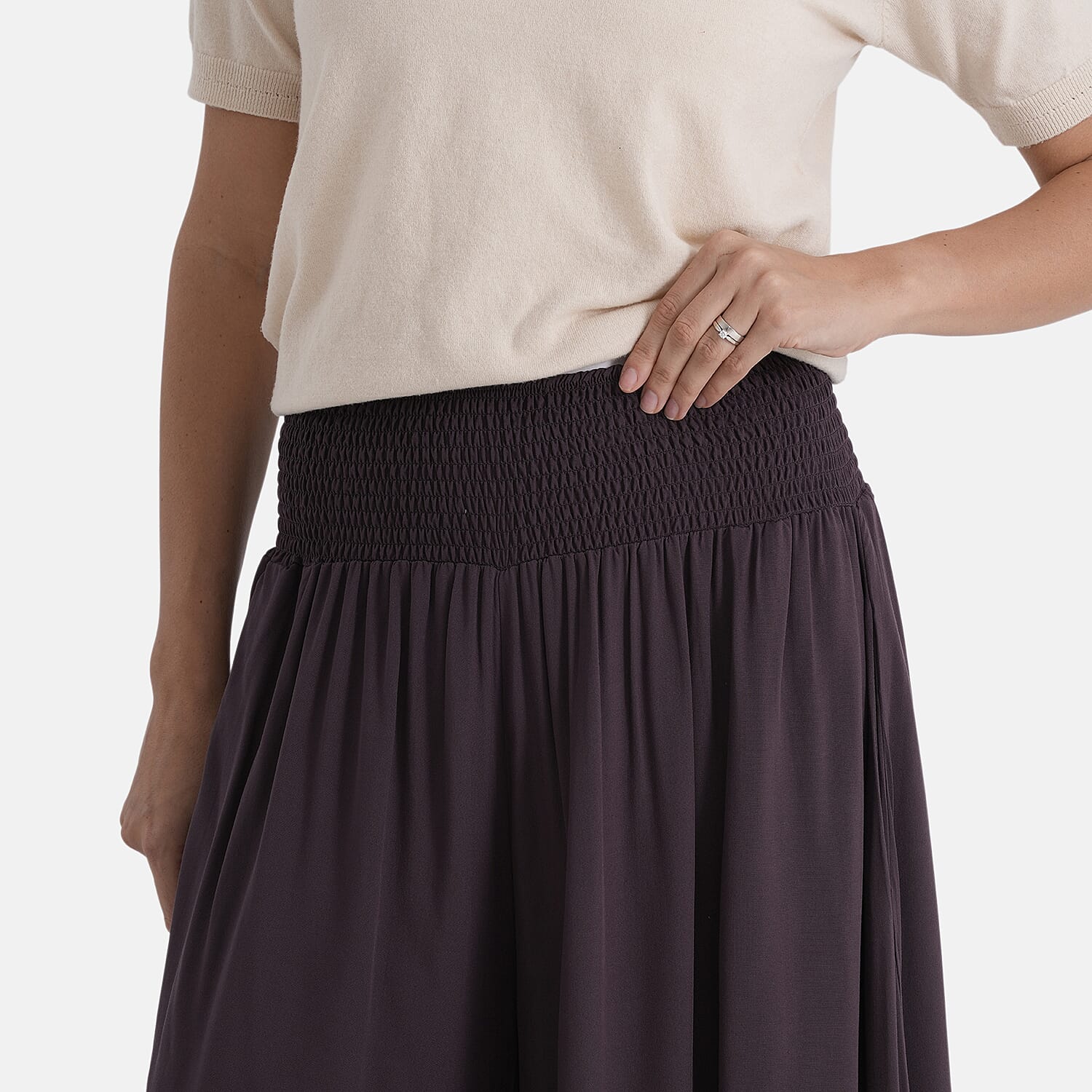 La Marey Patterned Jean and Pant-Trouser (Size - One Size) - Brown