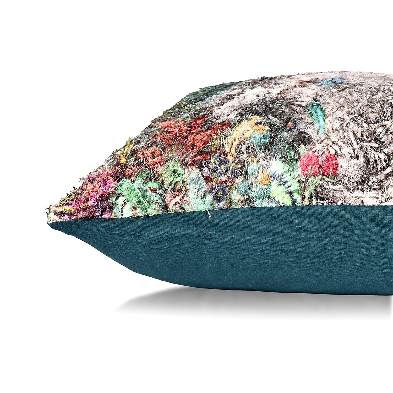 Peacock Digital Printed Cushion Cover (45x45cm) - Multicolour