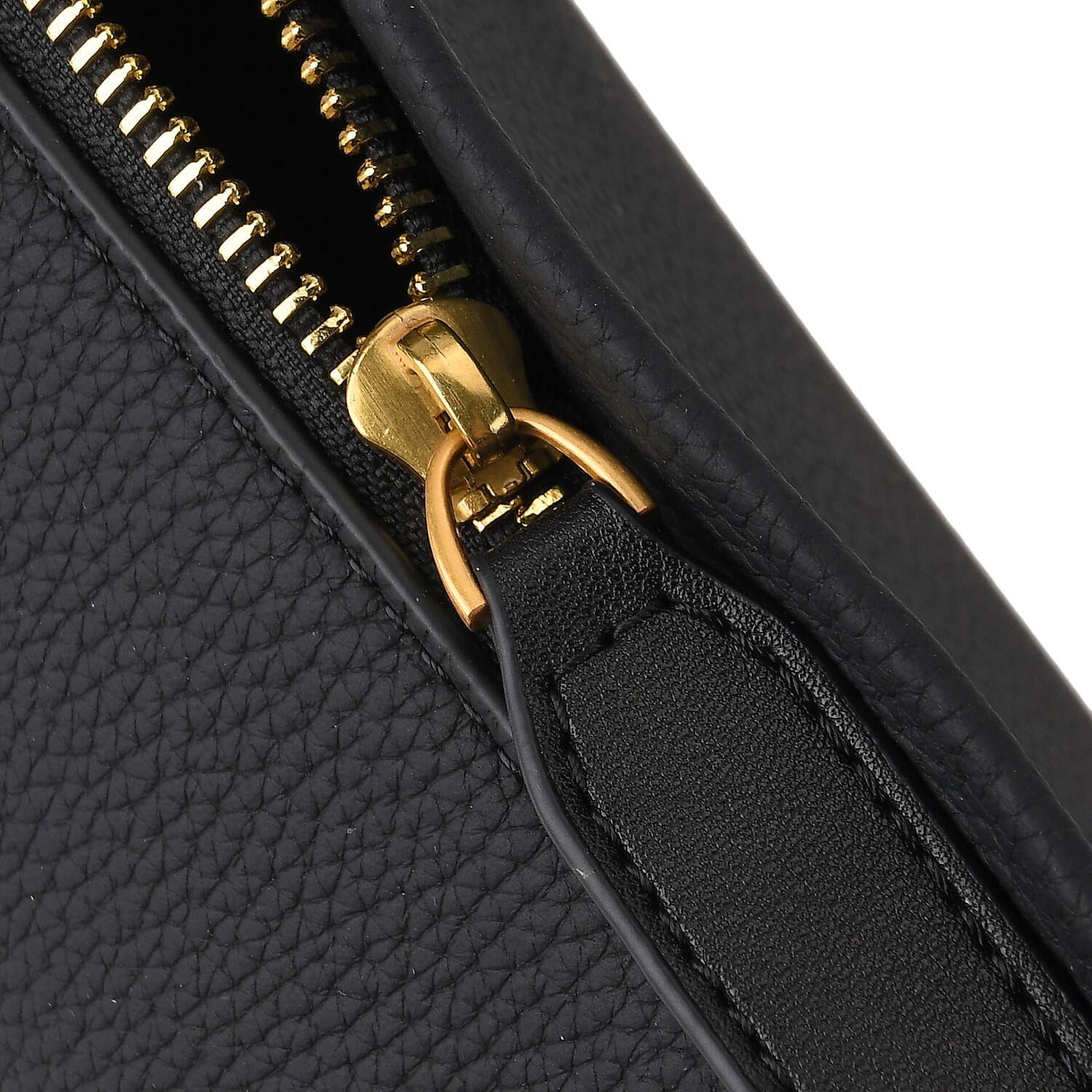 Valissiere Designer Inspired Genuine Leather Small Crossbody Handbag - Black