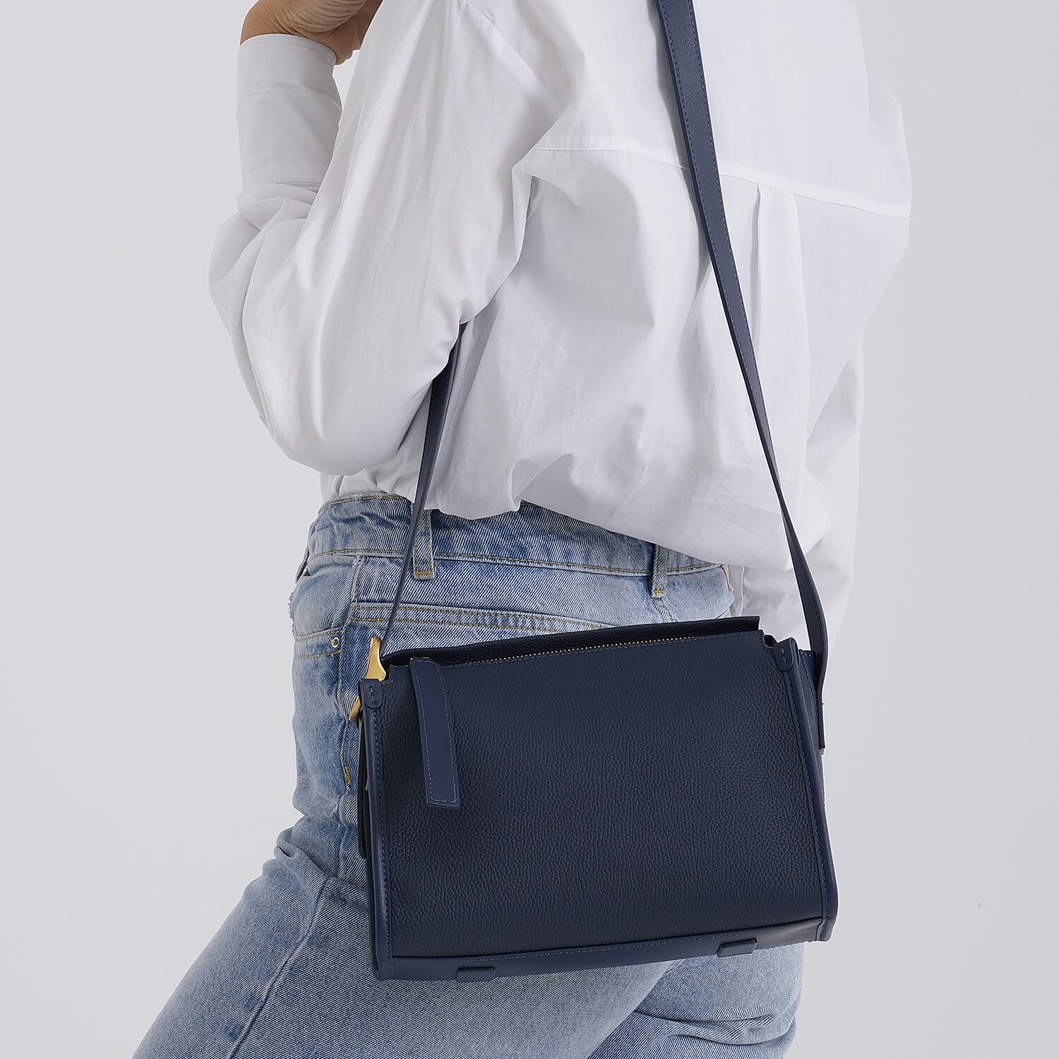 La Marey Crossbody Bag (Size - One Size) - Blue