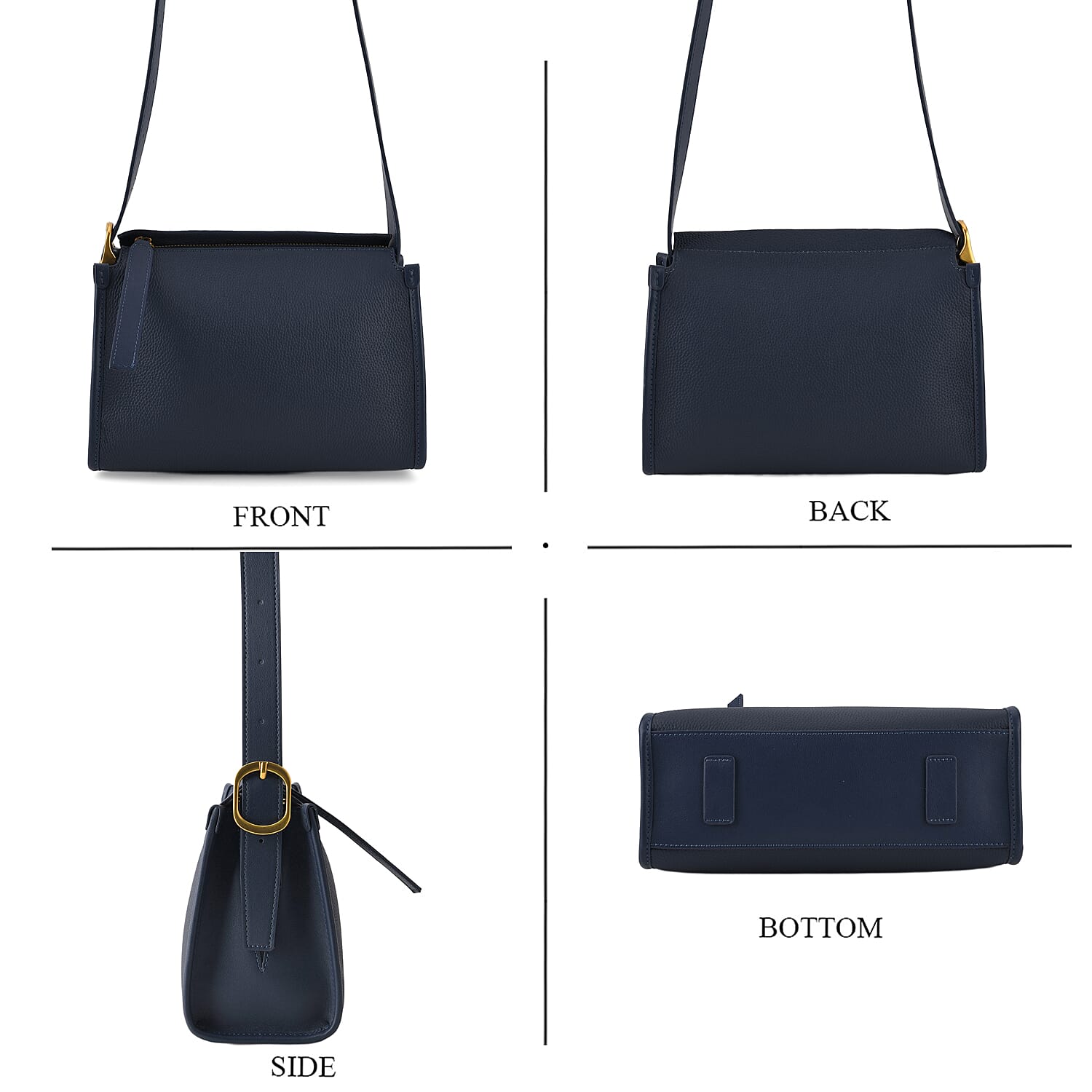 La Marey Crossbody Bag (Size - One Size) - Blue