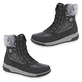 https://tjcuk.sirv.com/Products/84/3/8438049/Jo-Joe-Ladies-laced-boot-with-zip-and-fur-cuff-Size-5-Black_8438049.jpg?w=342&h=342
