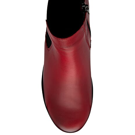 Lotus Dresden Ladies Ankle Boot (Size 6) - Red