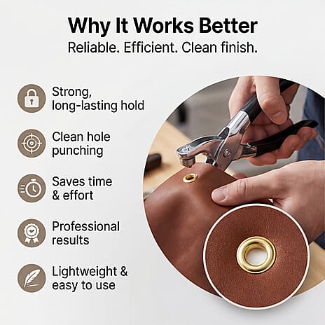 Eyelet Pliers - 100 Eyelets