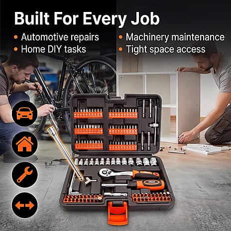 Rolson Dr. Ratchet Socket - Bits Set - 130 Pcs