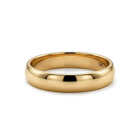 Close Out Deal- 9K Yellow Gold Wide Band Ring