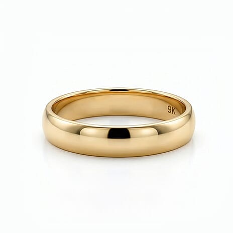 Close Out Deal- 9K Yellow Gold Wide Band Ring