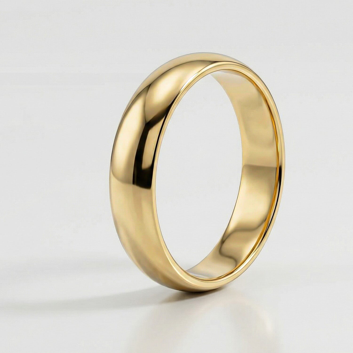 Close Out Deal- 9K Yellow Gold Wide Band Ring