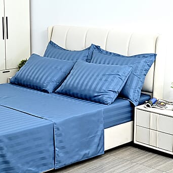 https://tjcuk.sirv.com/Products/84/3/8438988/LIVMORE-Cotton-Striped-Bedding-Set-Size-200x1-cm-Denim-Blue_8438988.jpg?w=342&h=342