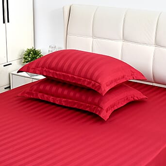 https://tjcuk.sirv.com/Products/84/3/8438990/LIVMORE-Cotton-Striped-Bedding-Set-Size-200x1-cm-Burgundy_8438990_3.jpg?w=342&h=342