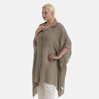 https://tjcuk.sirv.com/Products/84/3/8439148/Maisi-Shirt-Size-One-Size-Beige-Black_8439148_3.jpg?w=342&h=342