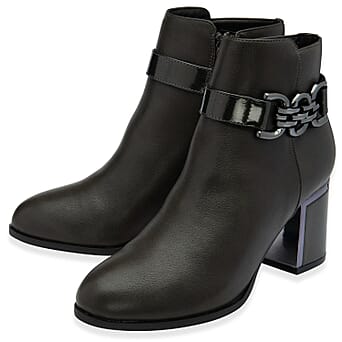 https://tjcuk.sirv.com/Products/84/3/8439258/Lotus-Amarin-Block-Heel-Ankle-Boots-With-Metallic-Chain-Detail-Size-5-_8439258.jpg?w=342&h=342