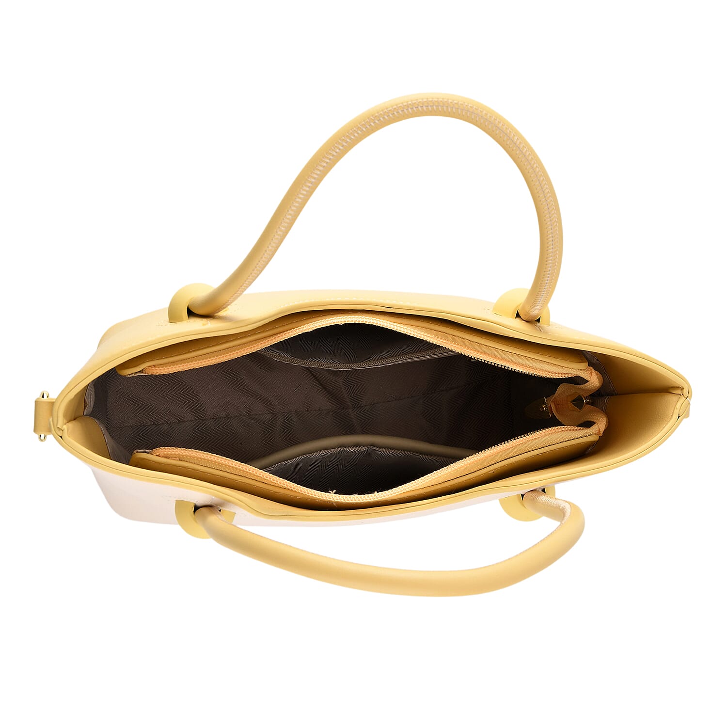 Crossbody Bag (Size - One Size) - Yellow & White