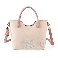 Crossbody Bag (Size - One Size) - Yellow & White