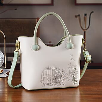 https://tjcuk.sirv.com/Products/84/3/8439266/Crossbody-Bag-Size-One-Size-Green-White_8439266_1.jpg?w=342&h=342