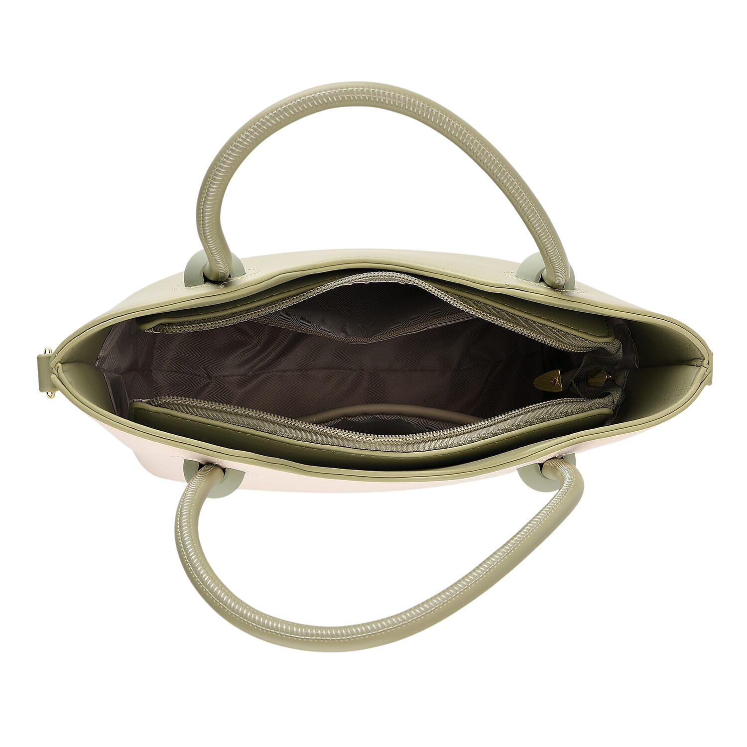 Crossbody Bag (Size - One Size) - Green & White