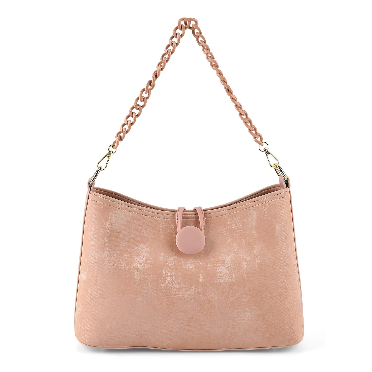 Crossbody Bag (Size - One Size) - Pink & White