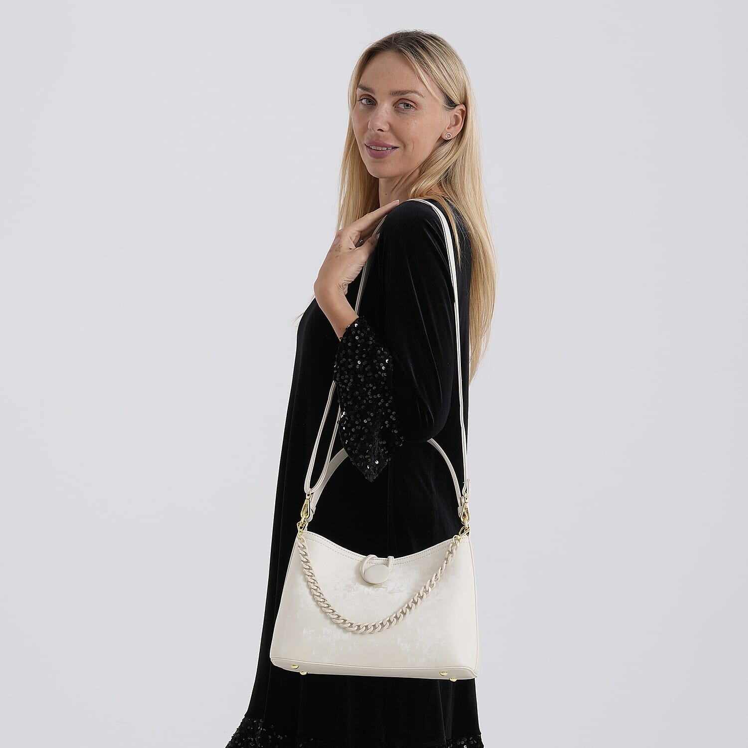 Crossbody Bag (Size - One Size) - White & White