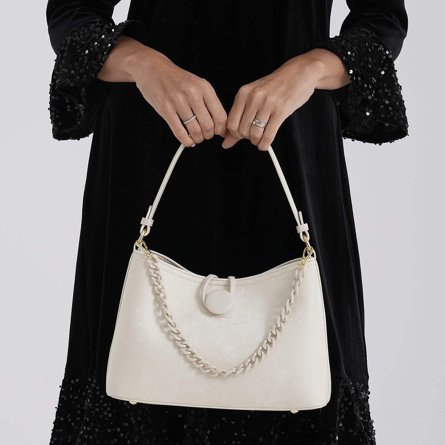 Crossbody Bag (Size - One Size) - White & White