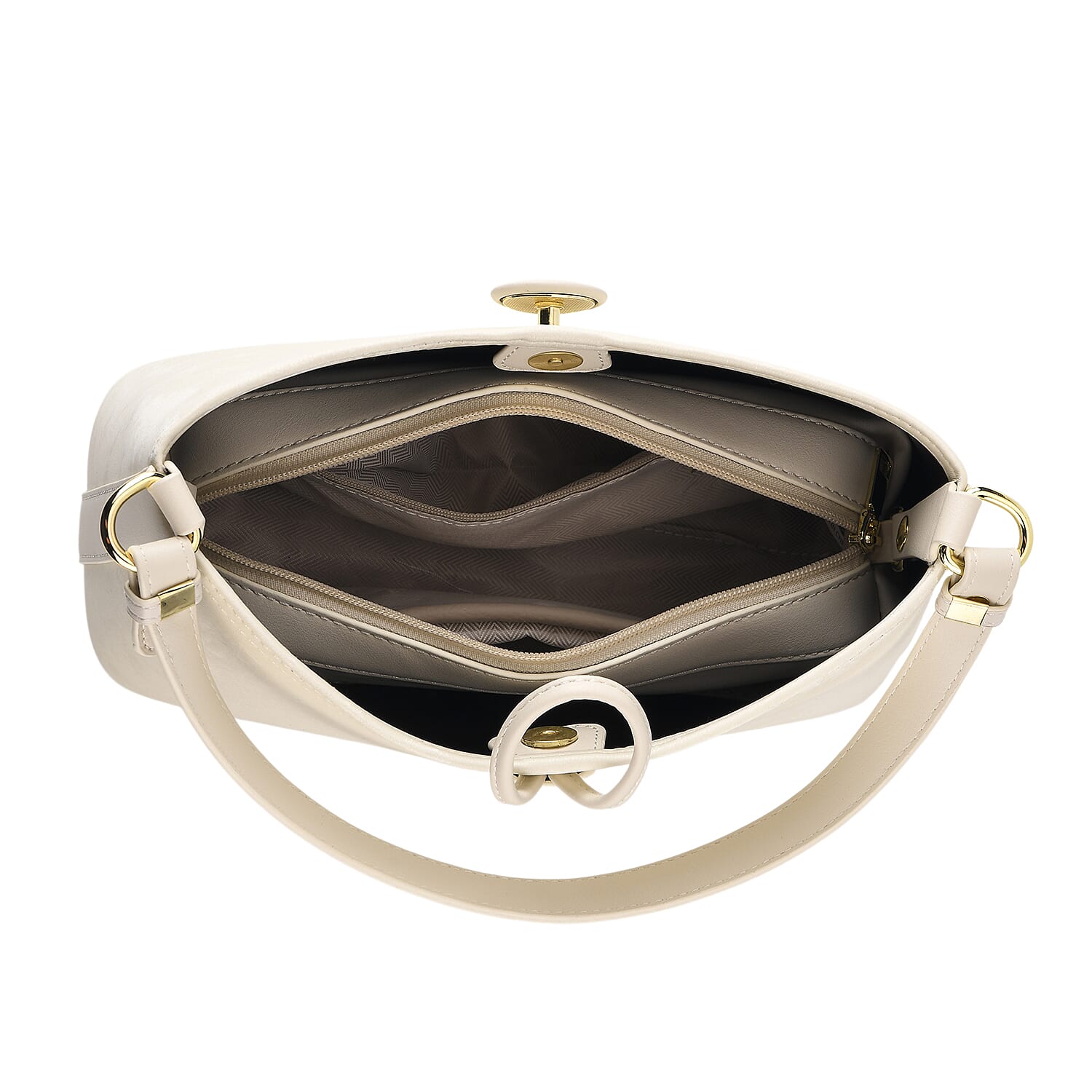 Crossbody Bag (Size - One Size) - White & White