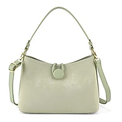 Crossbody Bag (Size - One Size) - Green & White